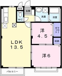 リバティーヒルの物件間取画像